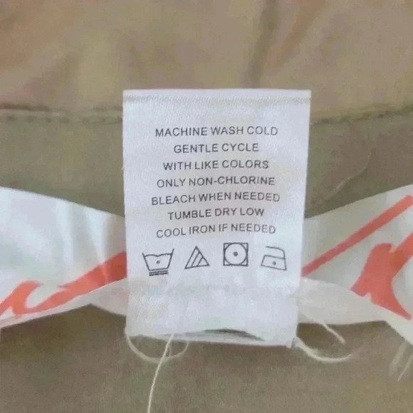 Vintage Retro Lipstick Beige Nude Moto Biker Warm Cotton Jacket Size Small - Picture 7 of 11